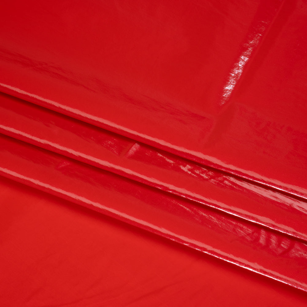 Faux Tyvek - Red - Greta Collection - Folded