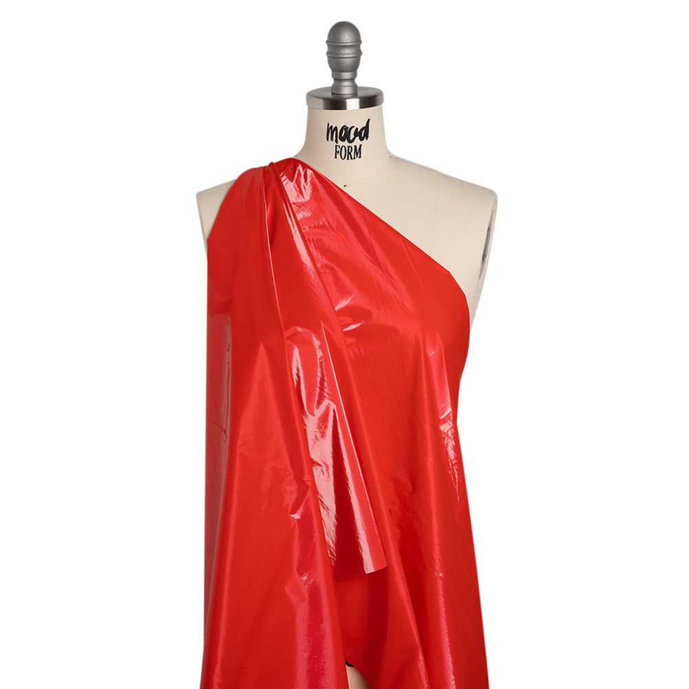 Faux Tyvek - Red - Greta Collection - Drape