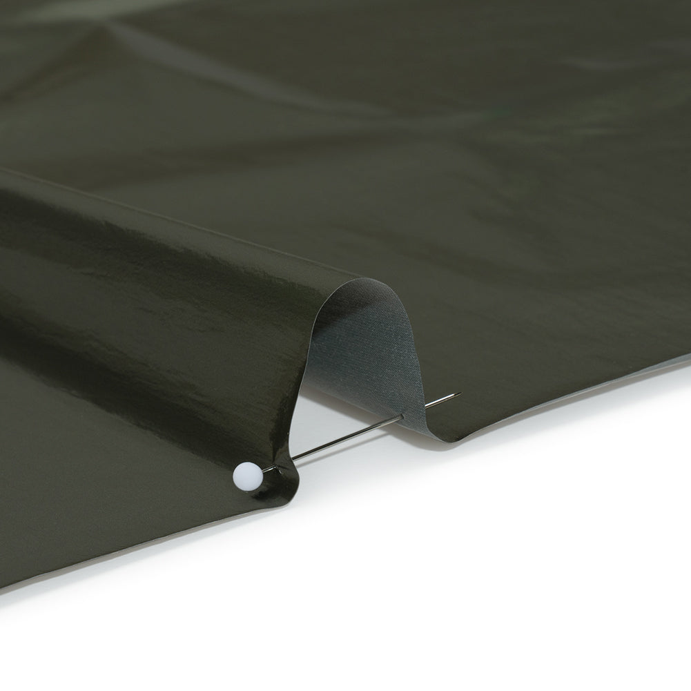 Faux Tyvek - Forest Green - Greta Collection - Detail