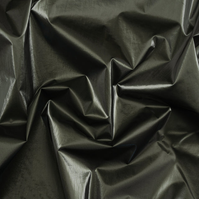 Faux Tyvek - Forest Green - Greta Collection