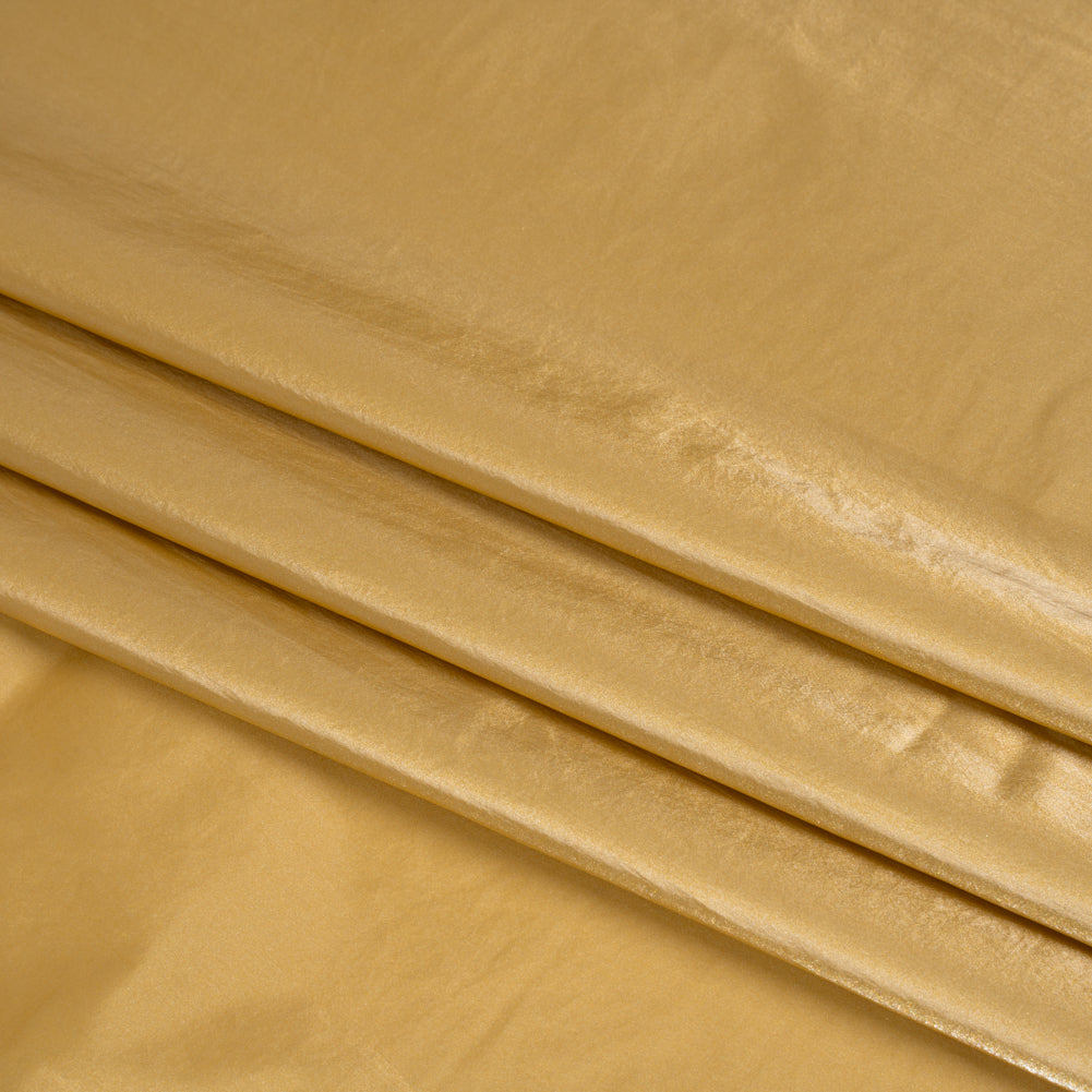Faux Tyvek - Metallic Gold - Greta Collection - Folded