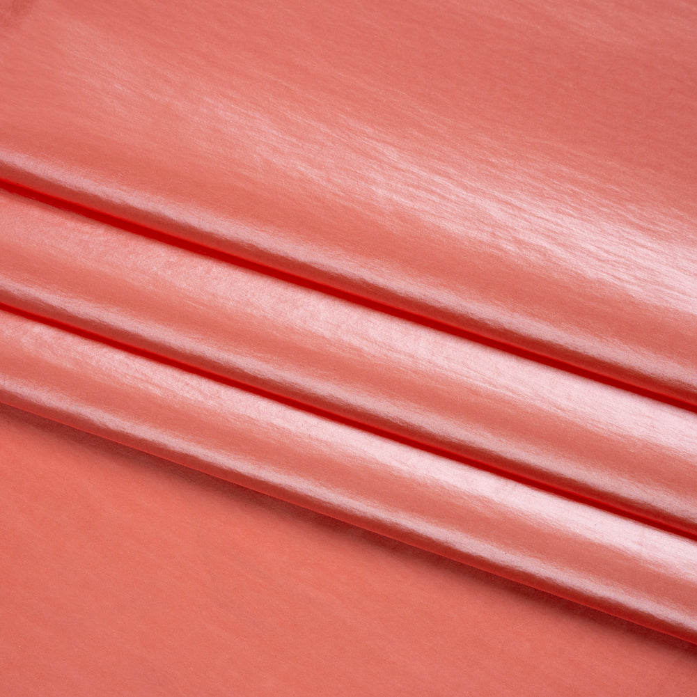 Faux Tyvek - Coral - Greta Collection - Folded