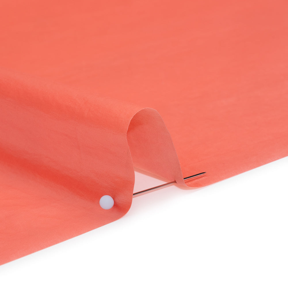 Faux Tyvek - Coral - Greta Collection - Detail