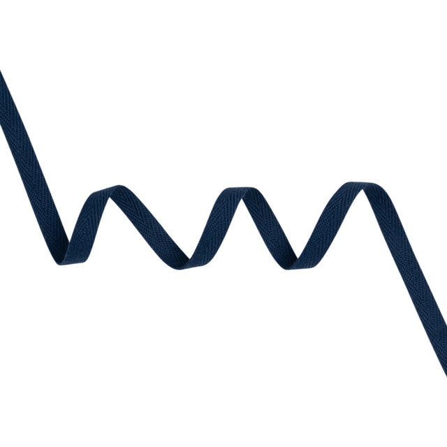 Cotton Twill Tape - 0.375" - Navy