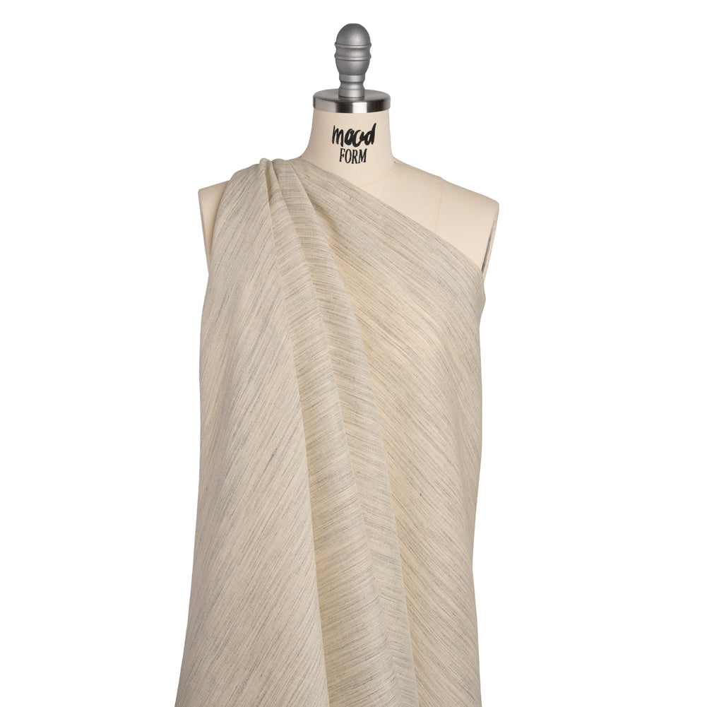 Horsehair Hymo Interlining - Beige and Gray Heathered - Drape