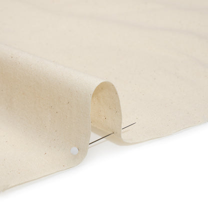 Heavy Cotton Muslin 5-yard Bundle - Pristine Beige 50"