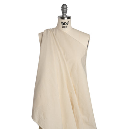 Heavy Cotton Muslin 5-yard Bundle - Pristine Beige 50"
