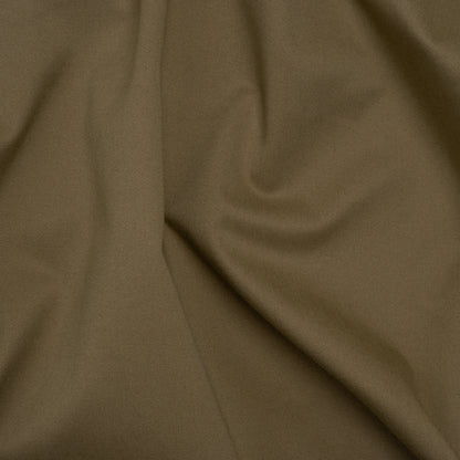 Carbon Brushed Stretch Khaki Twill - Taupe - Averill Collection