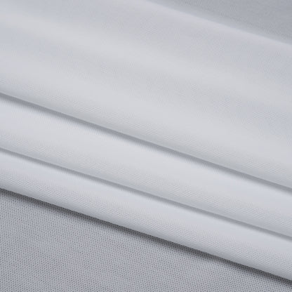 Nylon and Spandex Power Mesh - Snow White