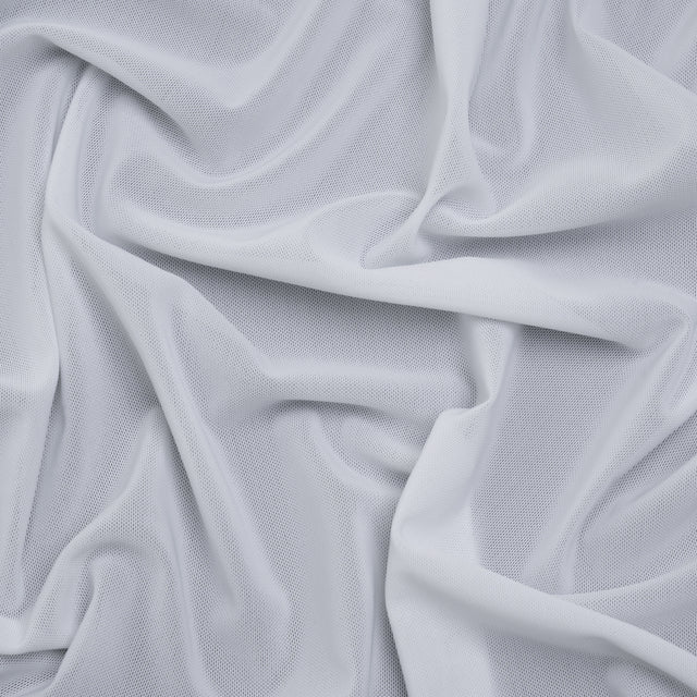 Nylon and Spandex Power Mesh - Snow White