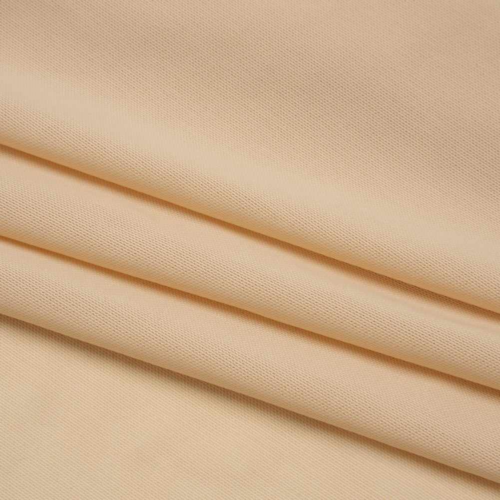 Nylon and Spandex Power Mesh - Nude - Folded