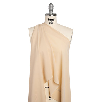 Nylon and Spandex Power Mesh - Nude