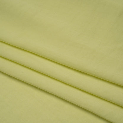 Polyester Charmeuse - Lemon Yellow - Designer Deadstock