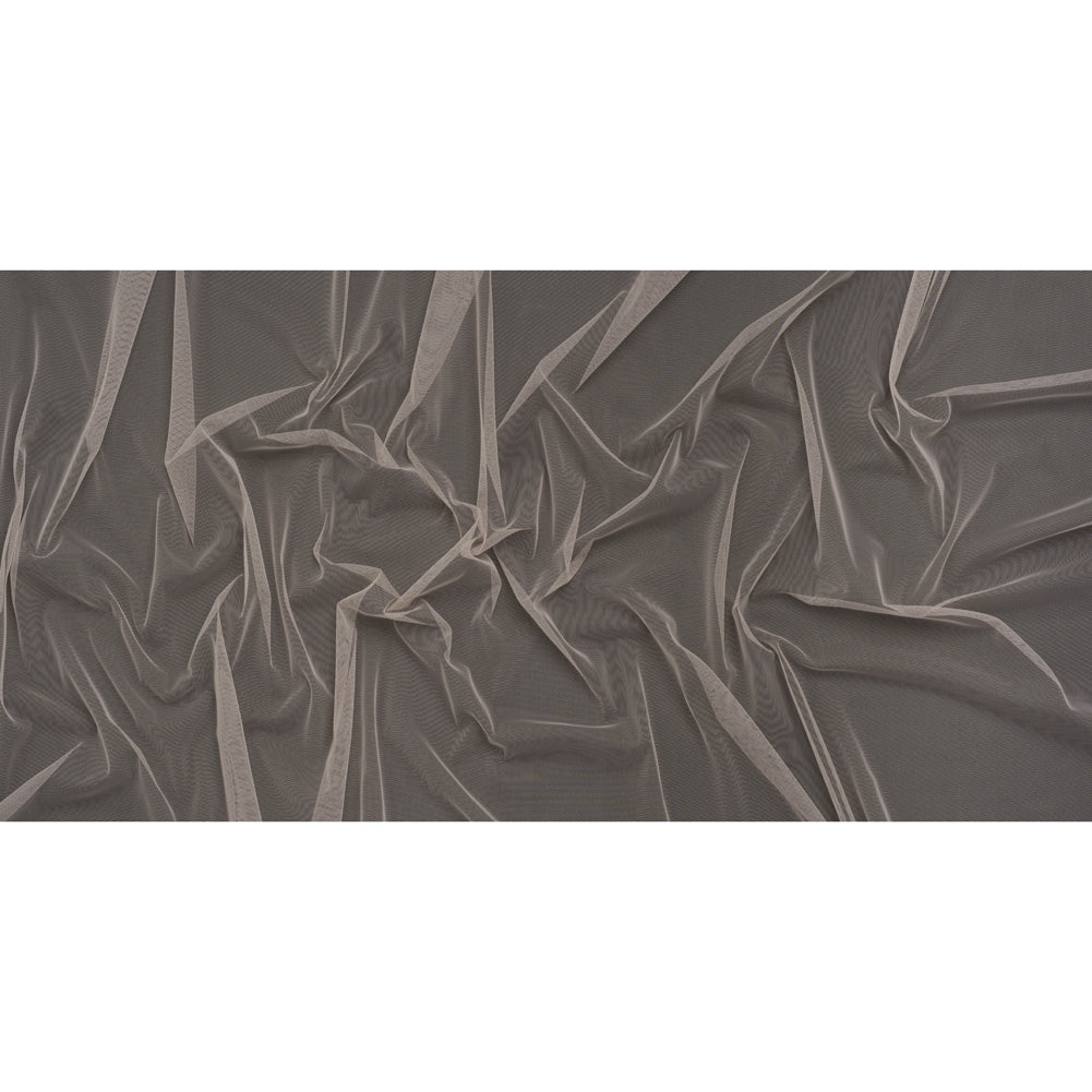 Polyester Mesh - Beige - Designer Deadstock - Full - Image 5 of 5