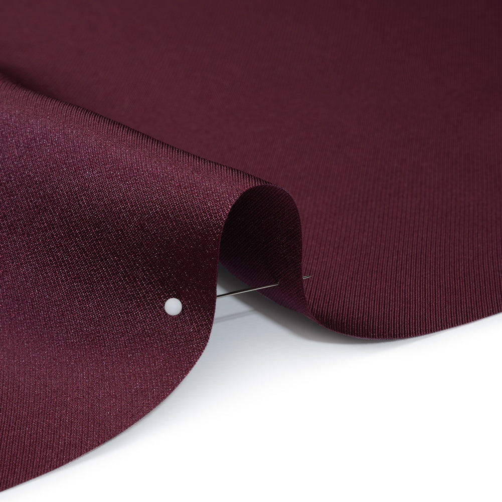 Polyester Mikado - Plum Purple - Frances Collection - Detail