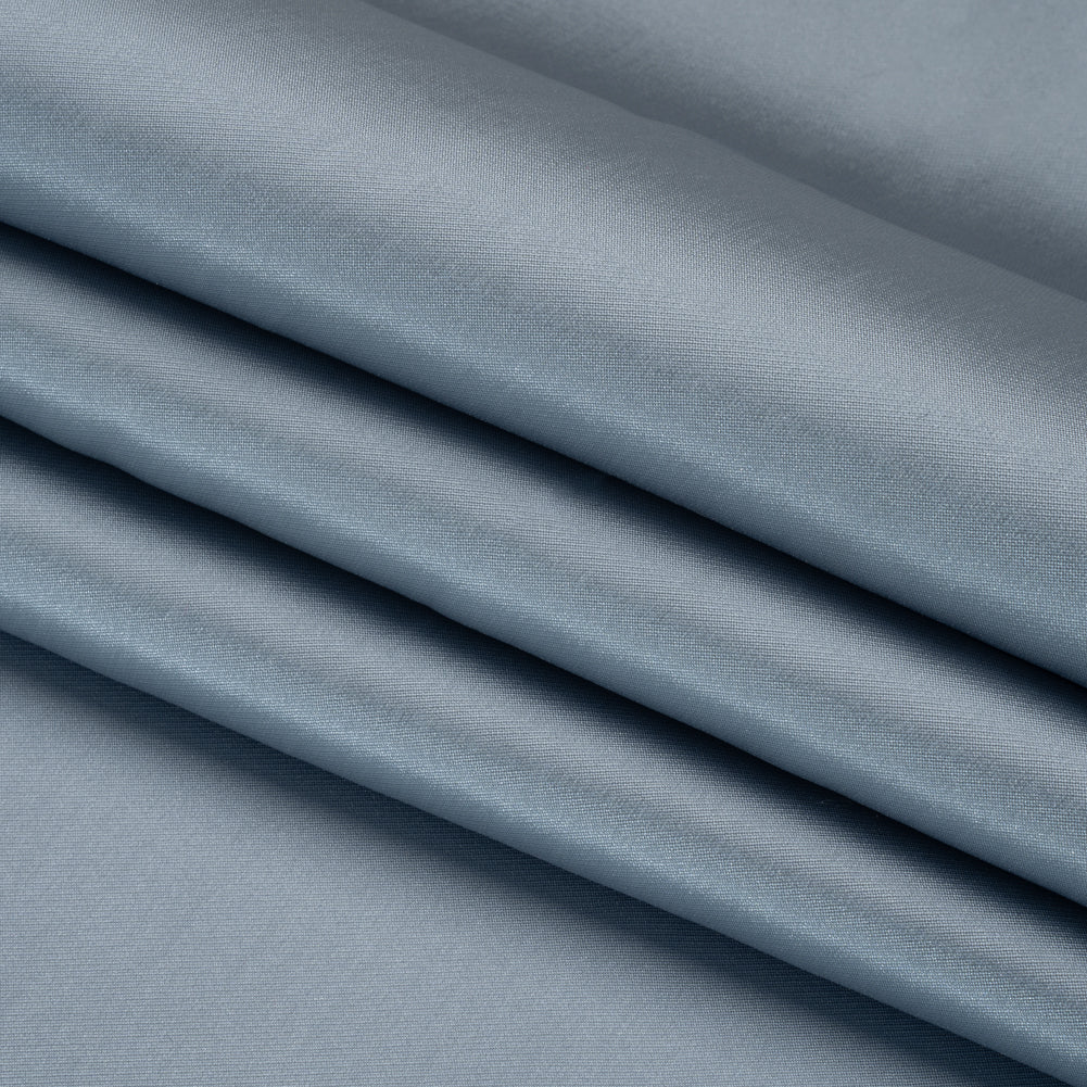 Polyester Mikado - Blue Gray - Frances Collection - Folded