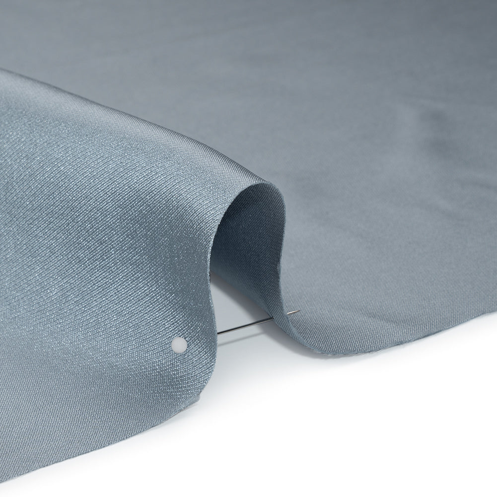 Polyester Mikado - Blue Gray - Frances Collection - Detail