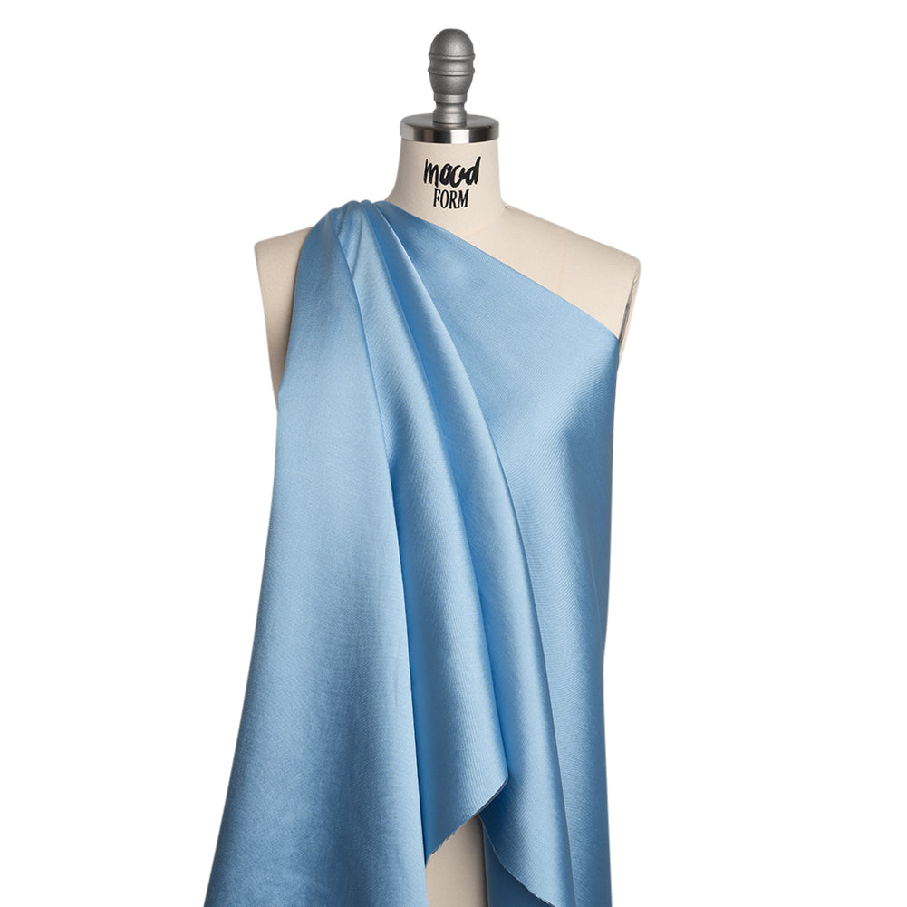 Polyester Mikado - Sky Blue - Frances Collection - Drape