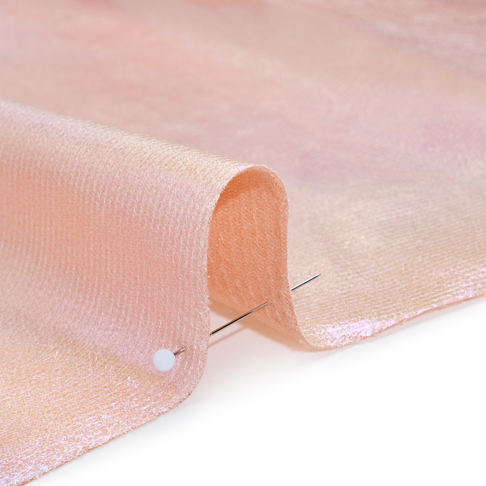 Crinkled Metallic Faux Leather - Pink and Yellow Ombre - Adriana Collection - Full - Image 4 of 6