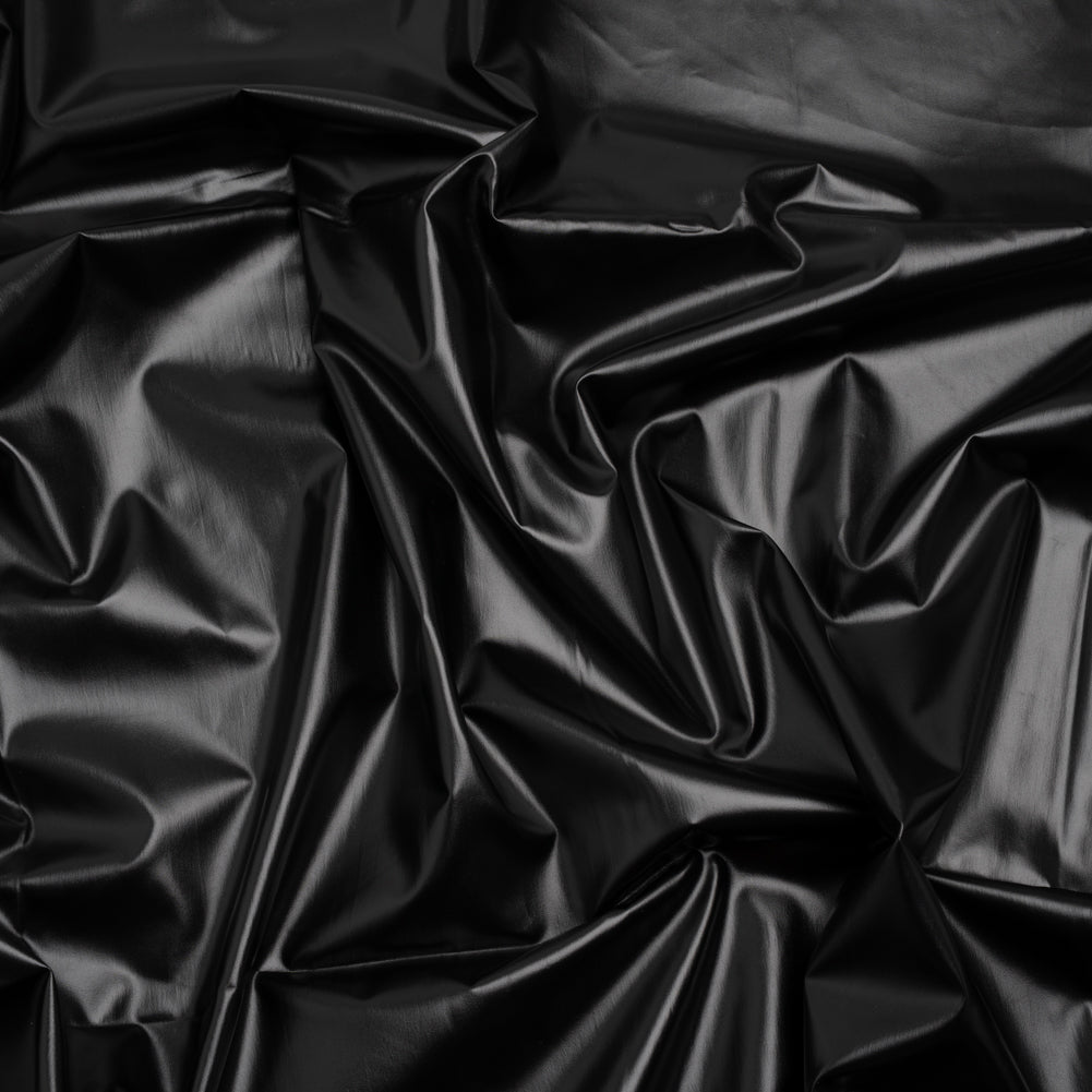 Faux Tyvek - Black - Keri Collection - Drape