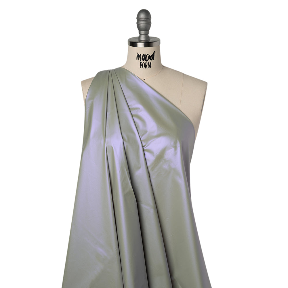 Faux Tyvek - Sky Blue Shimmer - Keri Collection - Folded