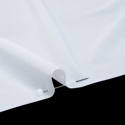 Nylon Stretch Mesh - White - Bernetta Collection Full