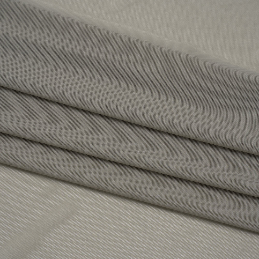 Nylon Stretch Mesh - Gray - Bernetta Collection - Detail