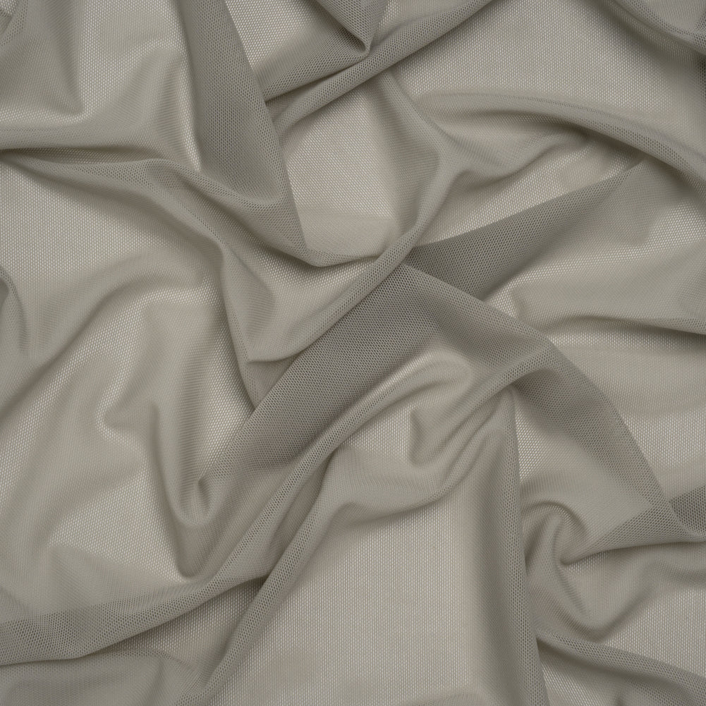Nylon Stretch Mesh - Gray - Bernetta Collection - Drape