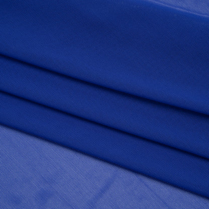 Nylon Stretch Mesh - Cobalt - Bernetta Collection Detail