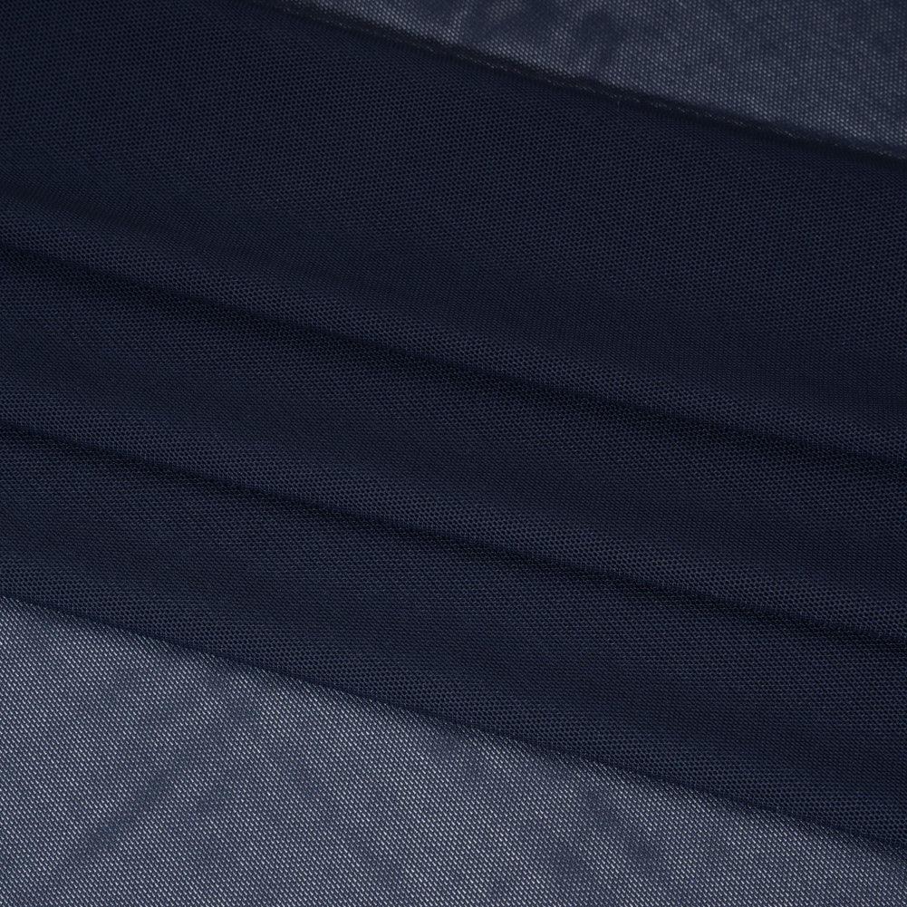 Nylon Stretch Mesh - Navy - Bernetta Collection - Detail