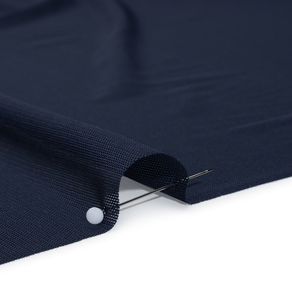 Nylon Stretch Mesh - Navy - Bernetta Collection - Full