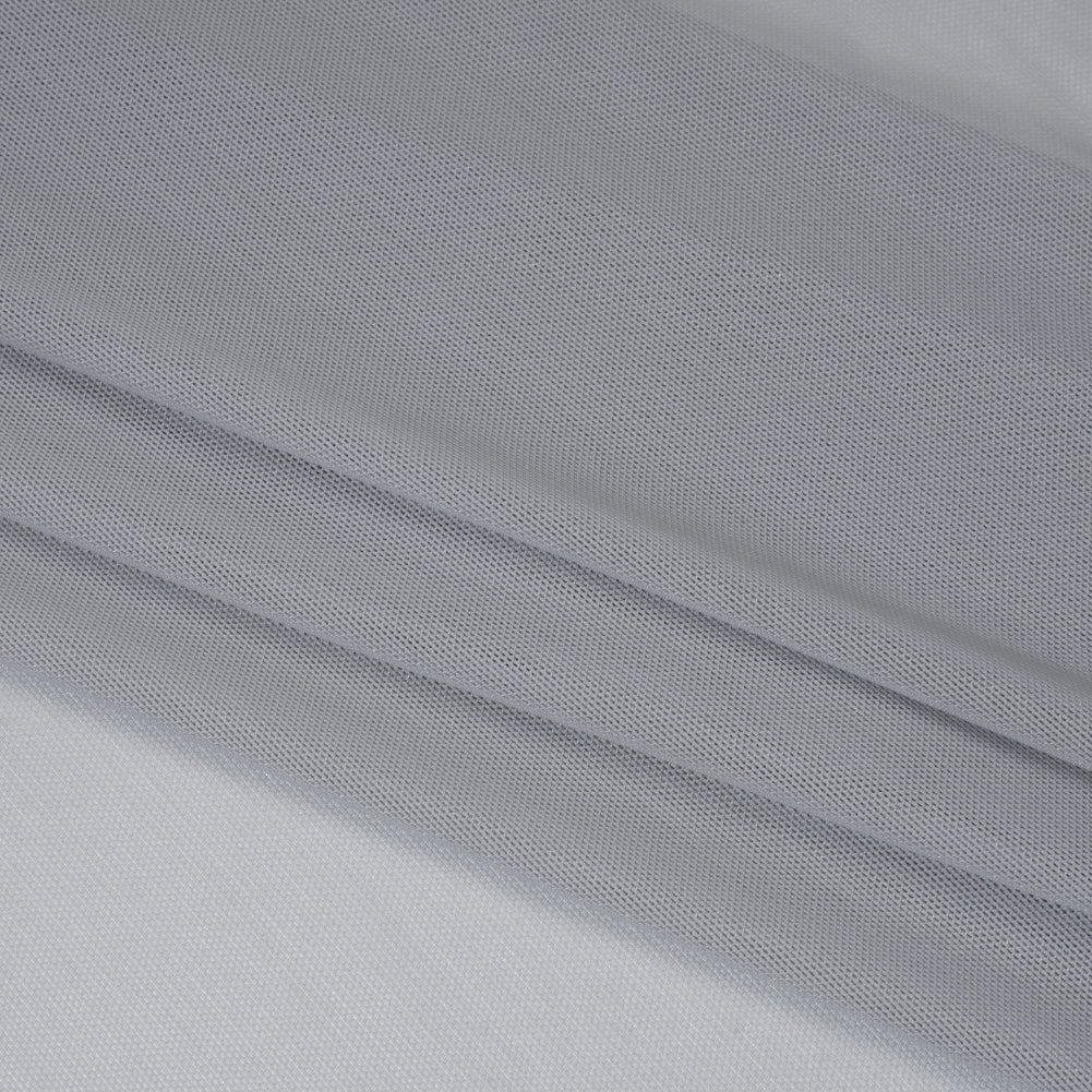 Nylon Stretch Mesh - Silver - Bernetta Collection - Detail