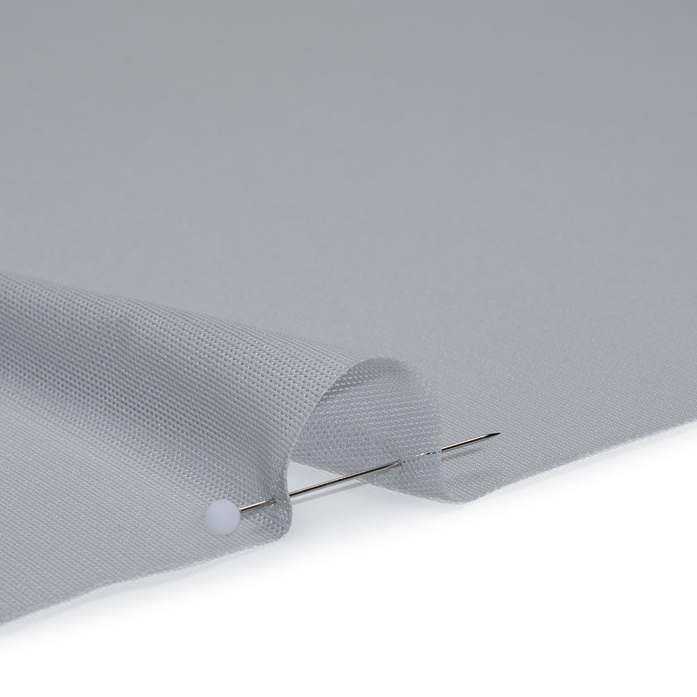 Nylon Stretch Mesh - Silver - Bernetta Collection - Full - Image 4 of 6