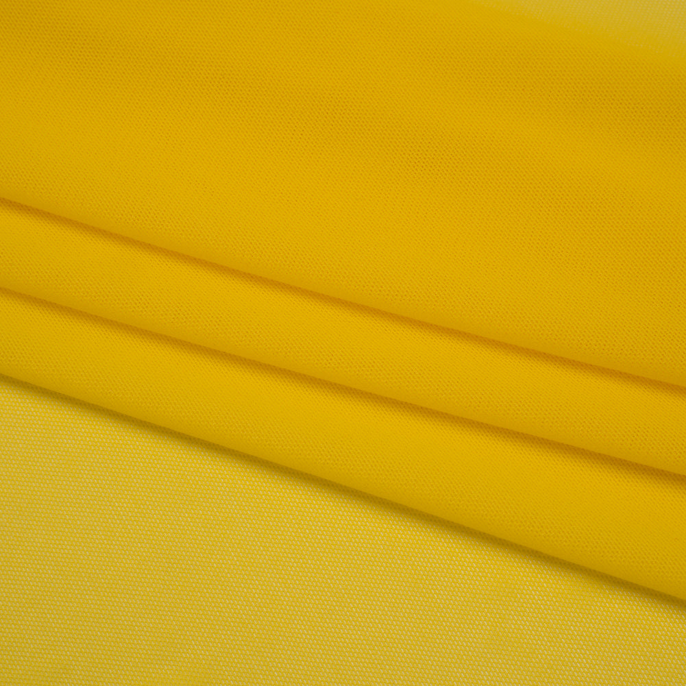 Nylon Stretch Mesh - Yellow - Bernetta Collection Detail