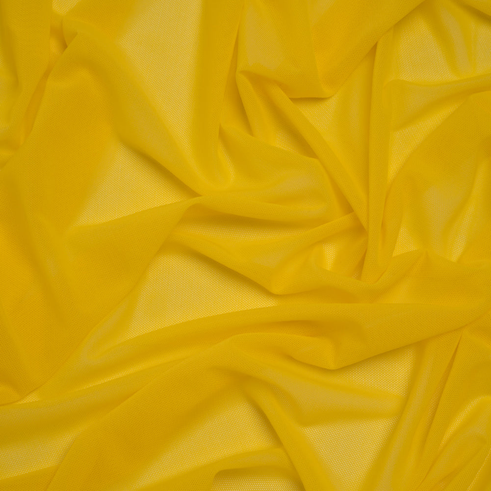 Nylon Stretch Mesh - Yellow - Bernetta Collection Drape