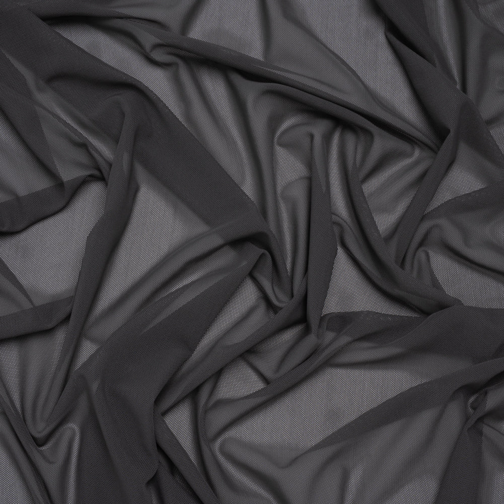 Nylon Stretch Mesh - Charcoal - Bernetta Collection Drape