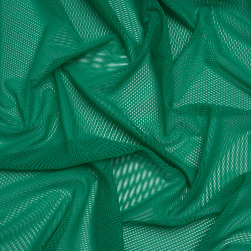 Nylon Stretch Mesh - Kelly Green - Bernetta Collection - Drape