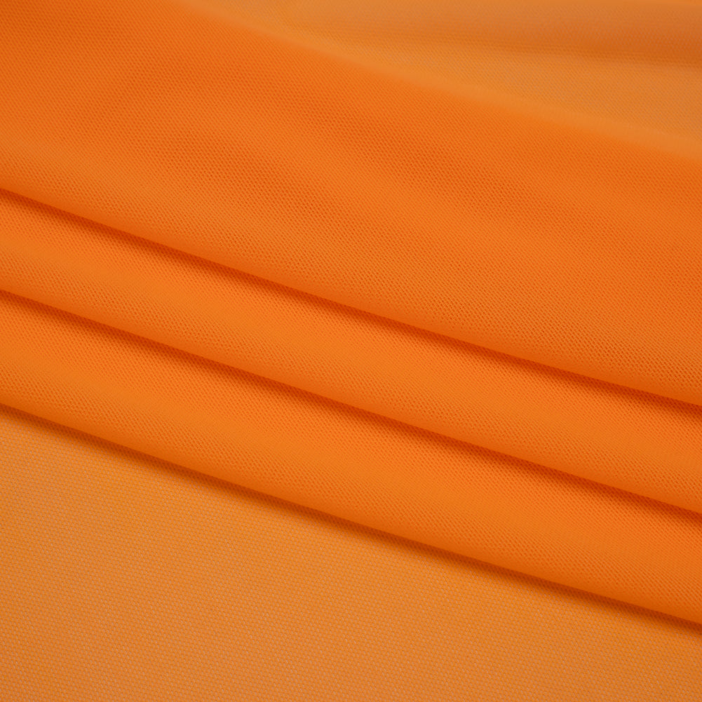 Nylon Stretch Mesh - Hi Vis Orange - Bernetta Collection - Detail