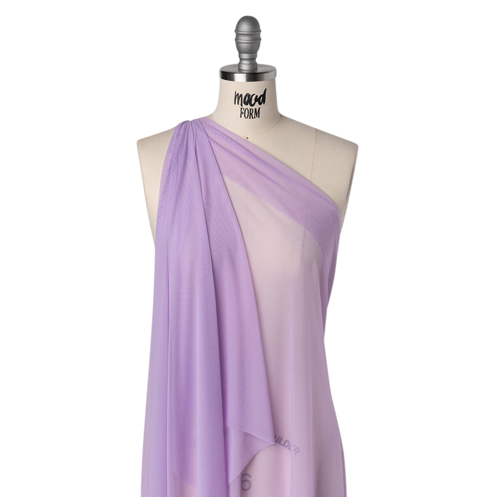 Nylon Stretch Mesh - Lavendar - Bernetta Collection - Folded
