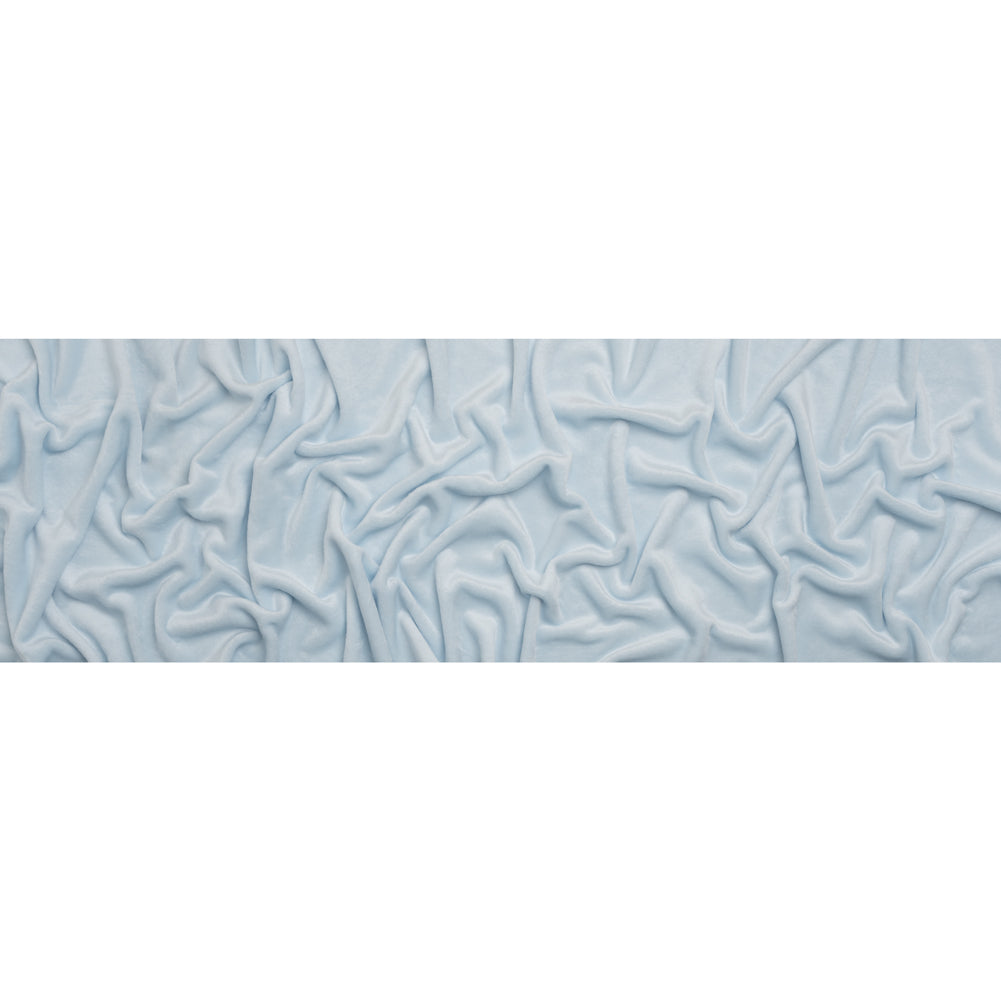 Double Faced Minky Fleece - Pale Blue - Avery Collection - Full