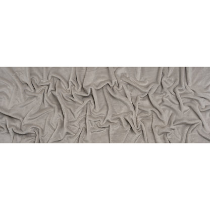 Double Faced Minky Fleece - Platinum - Avery Collection