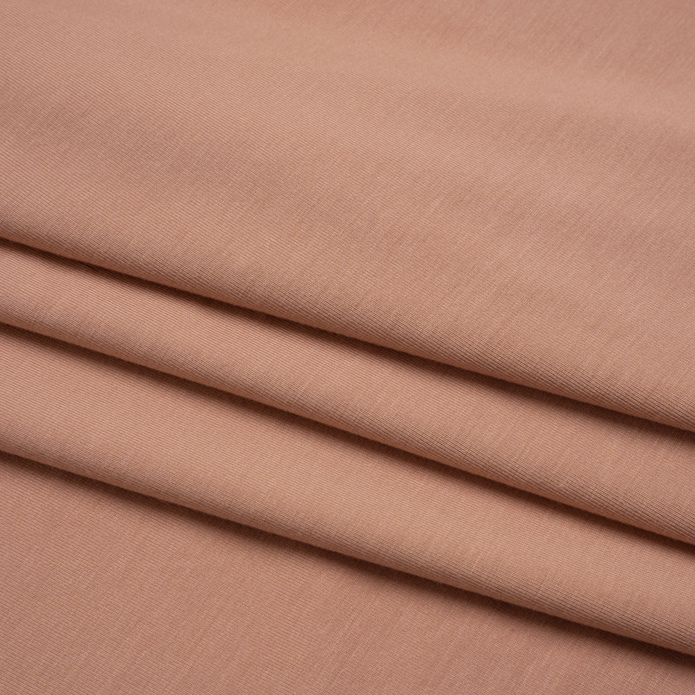 Stretch Bamboo Jersey - Nude - Willow Collection - Folded