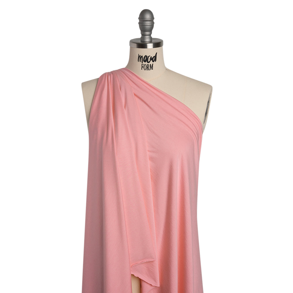 Stretch Bamboo Jersey - Rose - Willow Collection - Drape