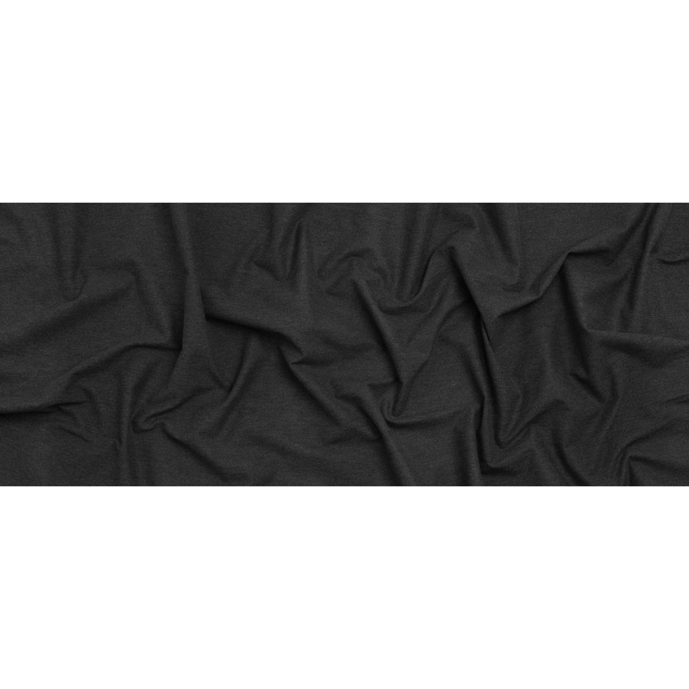 Brushed Stretch Cotton Woven - Heathered Gray - Deadstock - Full