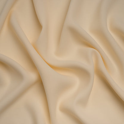 Stretch Polyester Crepe by Alex Perry - Cream - Designer Deadstock