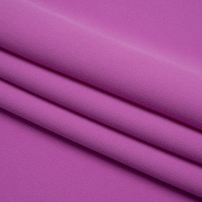 Stretch Polyester Crepe by Alex Perry - Orchid - Designer Deadstock