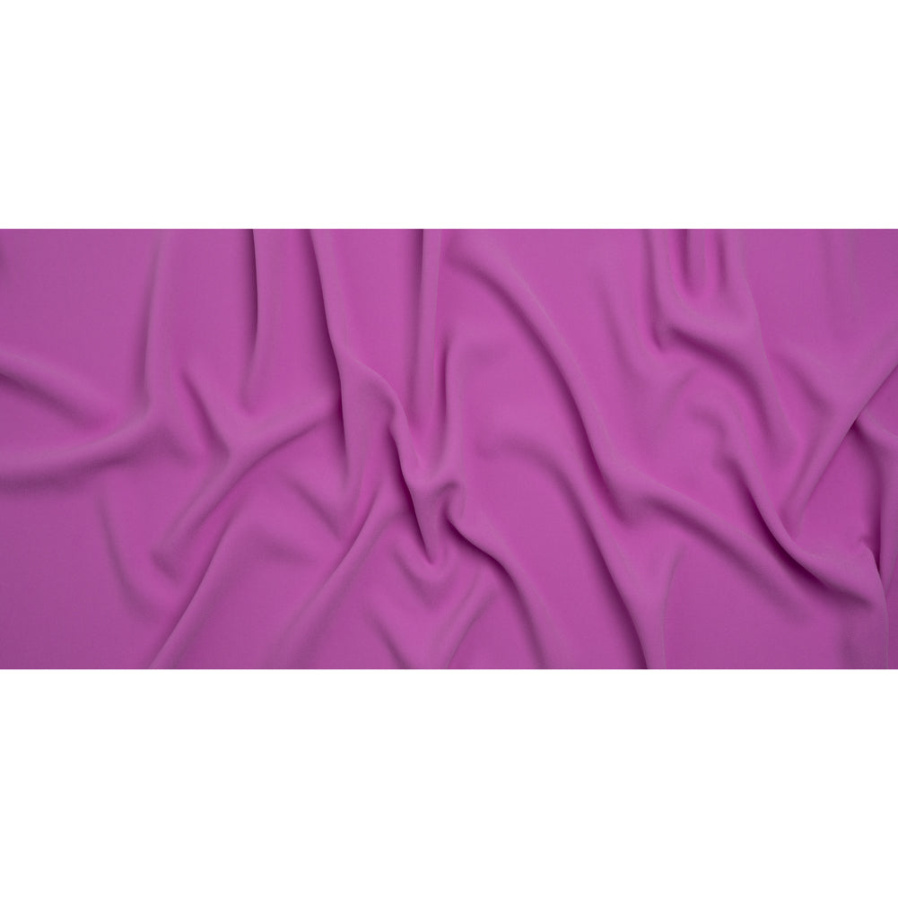 Stretch Polyester Crepe by Alex Perry - Orchid - Designer Deadstock - Full