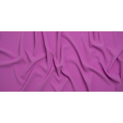 Stretch Polyester Crepe by Alex Perry - Orchid - Designer Deadstock