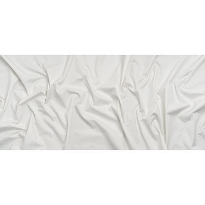 Cotton Twill - White on White Stripes - Deadstock