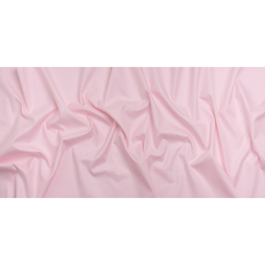 Cotton Oxford Shirting - Baby Pink and White Micro Checks - Deadstock - Full